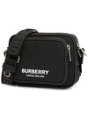 Logo Print Nylon Crossbody Bag Black - BURBERRY - BALAAN 3