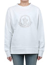 Crystal Logo Sweatshirt 8G00053 899TR 033 - MONCLER - BALAAN 2