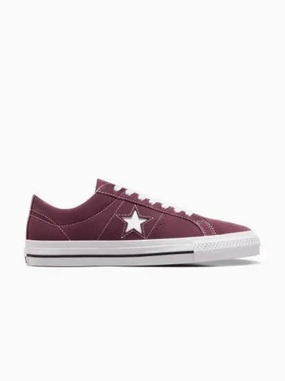 Cons One Star Pro Suede Low Top Sneakers Blood Stone - CONVERSE - BALAAN 2