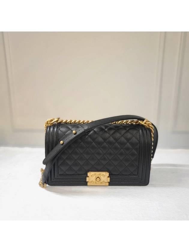 Women s boy bag caviar gold plated unused grade A67086 - CHANEL - BALAAN 2