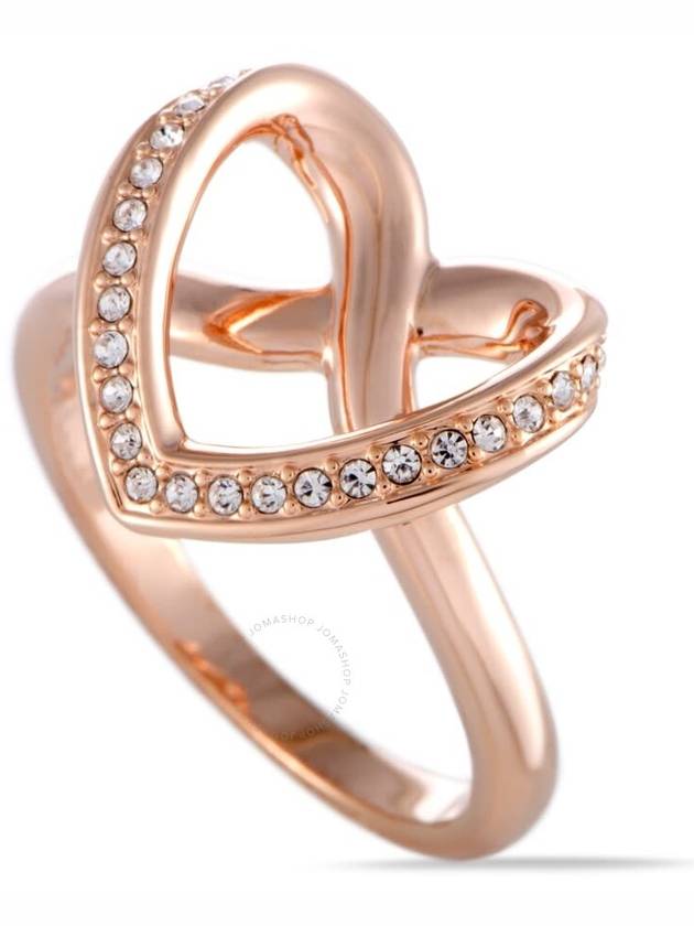 Swarovski Cupidon Rose Gold Plated Crystal Ring - SWAROVSKI - BALAAN 1