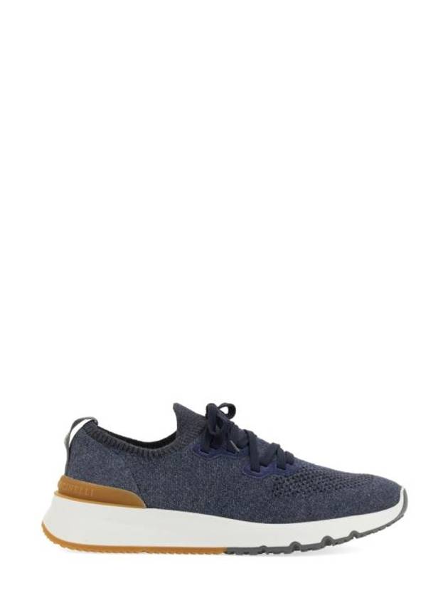 Stretch Knit Low Top Sneakers - BRUNELLO CUCINELLI - BALAAN 4