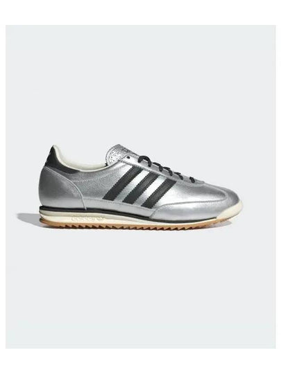 SL 72 Casual Low Top Sneakers Silver Black - ADIDAS - BALAAN 2