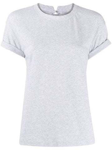 Brunello Cucinelli T-Shirt With `Precious` Faux-Layering - BRUNELLO CUCINELLI - BALAAN 1