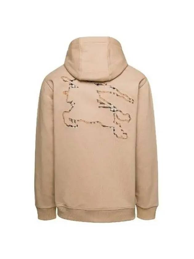 Check EKD Cotton Hoodie Beige - BURBERRY - BALAAN 4