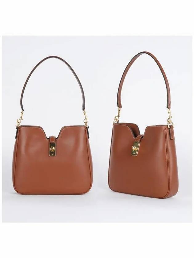 Camille 16 Soft Small Smooth Calfskin Shoulder Bag Tan - CELINE - BALAAN 3