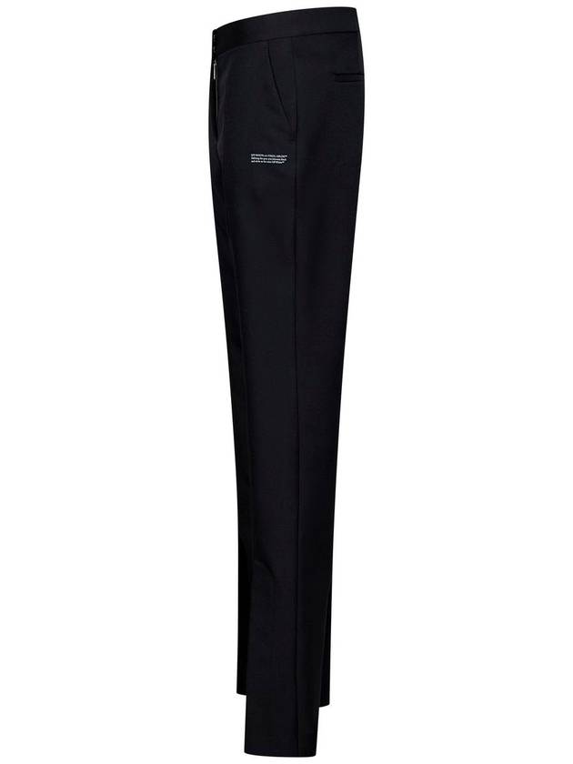 Straight Pants OWCA136C99FAB002 1010 Black - OFF WHITE - BALAAN 4