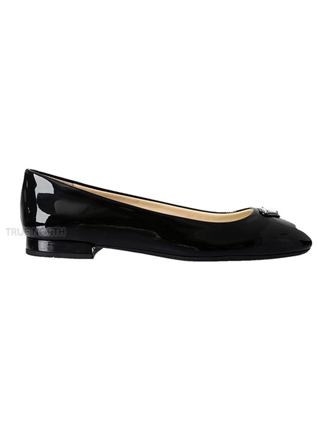 Women's Patent Leather Ballerina Black - PRADA - BALAAN 2