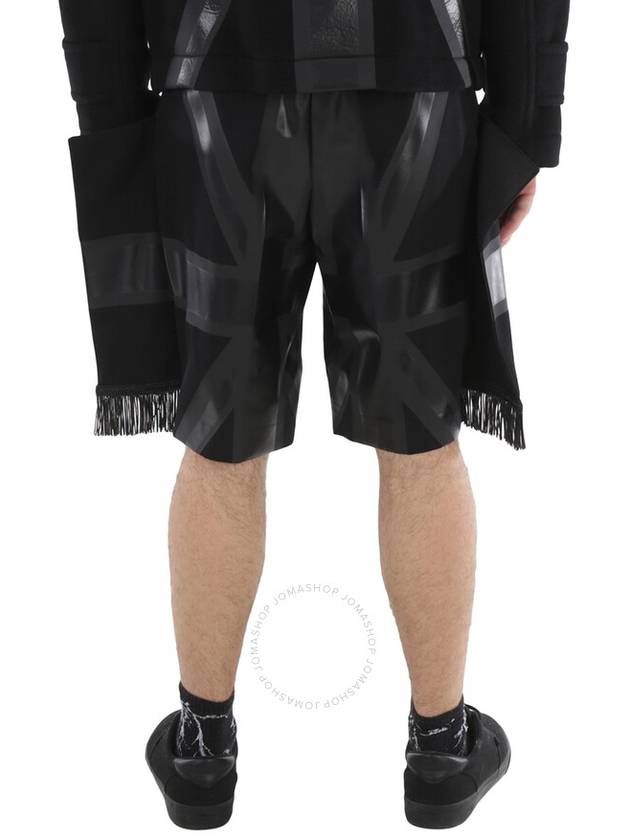 flag printing shorts black - BURBERRY - BALAAN 3