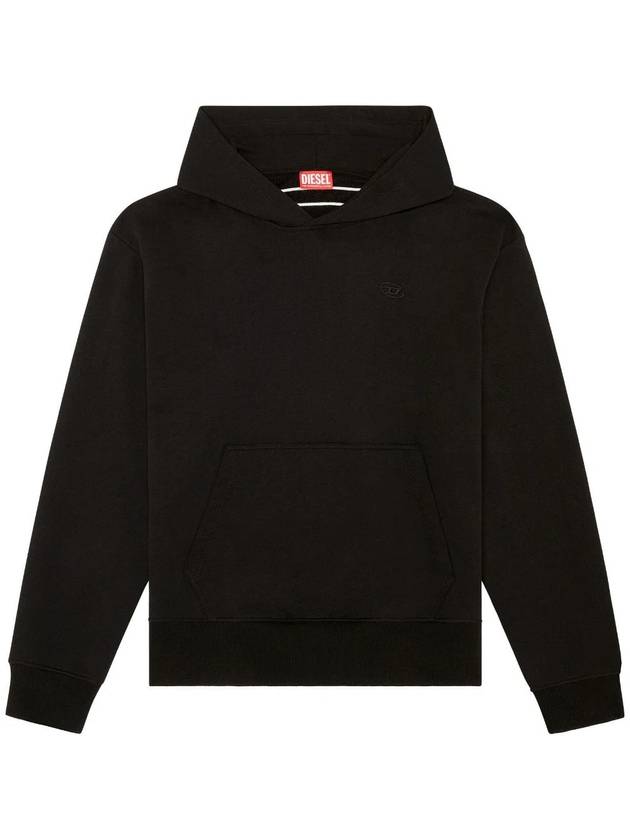 S Macs Megoval D Hoodie Black - DIESEL - BALAAN 2