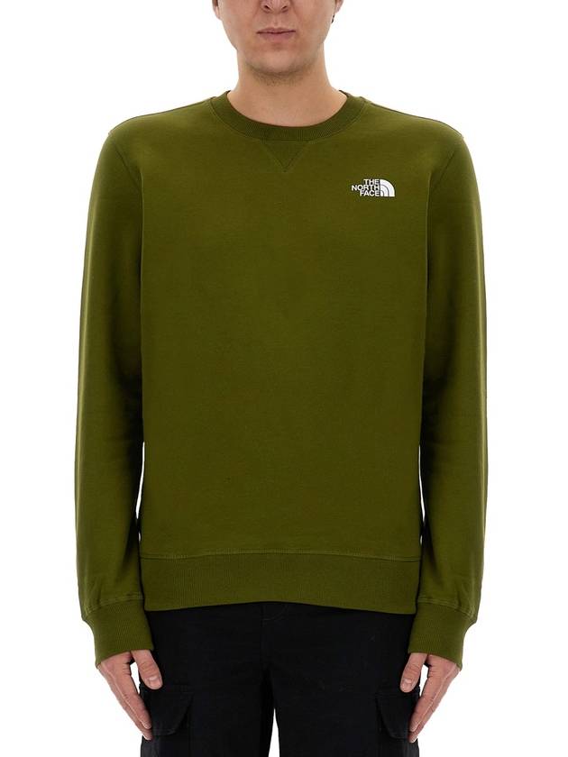 Hooded Sweatshirt NF0A7X1I PIB1 GREEN - THE NORTH FACE - BALAAN 2