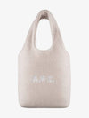 Ninon small fleece puffy tote bag unisex - A.P.C. - BALAAN 1