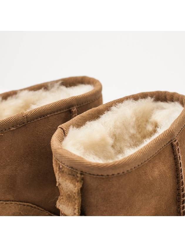 Classic Mini Winter Boots Chestnut - UGG - BALAAN 4