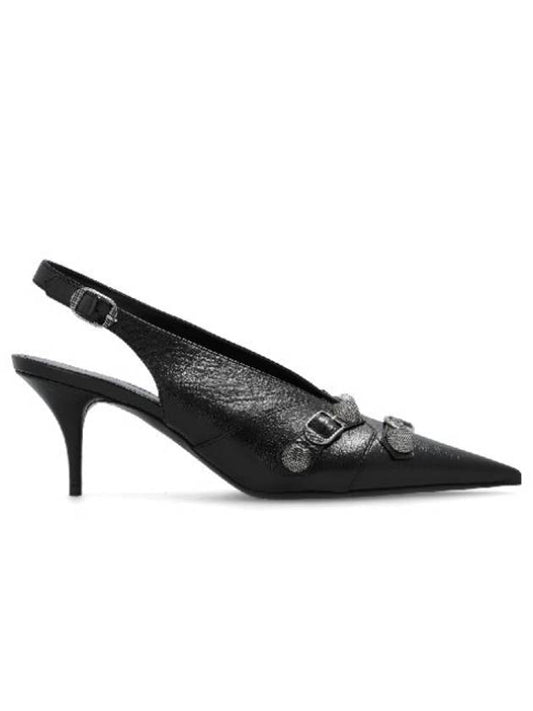 Cagole Slingback Heels Black - BALENCIAGA - BALAAN 2