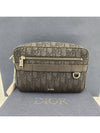 Safari Oblique Strap Cross Bag Black - DIOR - BALAAN 5