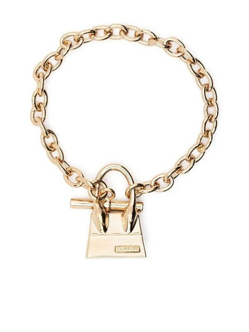 Le Bracelet Chiquito Barre Chain Bracelet Light Gold - JACQUEMUS - BALAAN 1