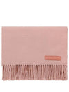 Wool Fringe Muffler Pink - ACNE STUDIOS - BALAAN 2