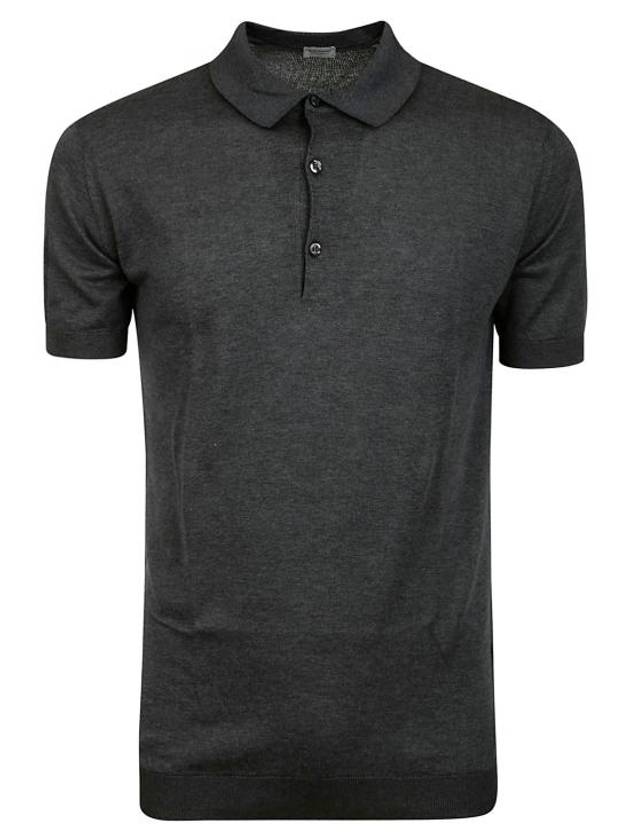 Polo T Shirt ADRIAN CHARCOAL Free - JOHN SMEDLEY - BALAAN 1