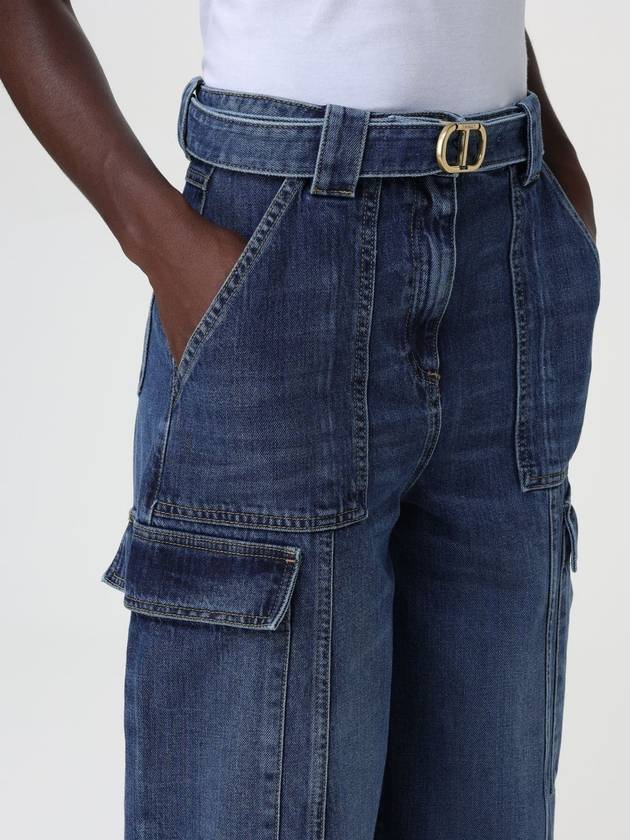 Jeans Twinset in denim di cotone - TWINSET - BALAAN 3