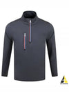 Men'S Daytona Tech Interlock Pullover Sweater Dark Grey - G/FORE - BALAAN 2