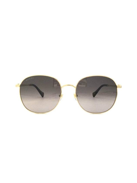 Eyewear Round Metal Sunglasses Black - GUCCI - BALAAN 1