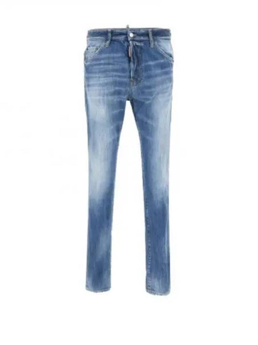 Medium Washing Pocket Layered Cool Guy Jeans Blue - DSQUARED2 - BALAAN 1