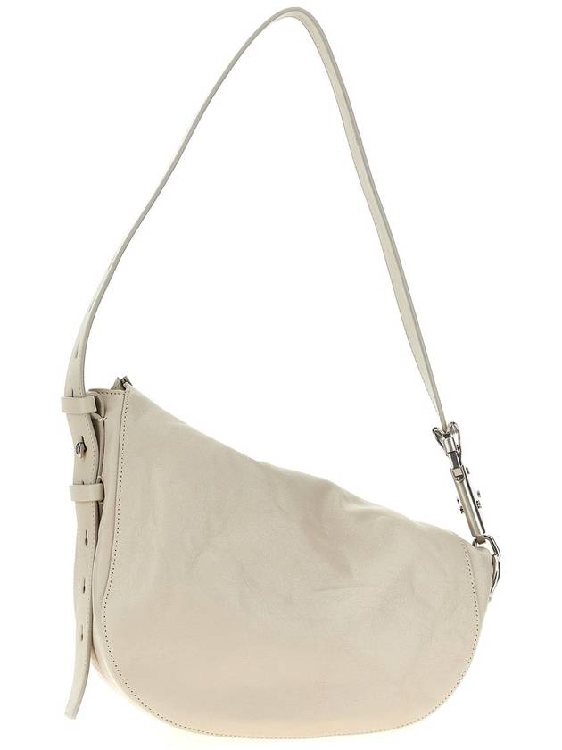 Knight Small Leather Shoulder Bag Beige - BURBERRY - BALAAN 3