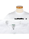 5TS018 4SA 01 Paris logo printing white T shirt - KENZO - BALAAN 4