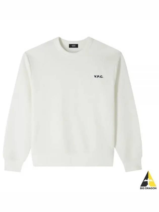 Boxy Petit VPC Sweatshirt White - A.P.C. - BALAAN 2