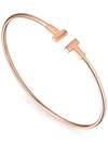 Narrow Wire Bracelet Rose Gold - TIFFANY & CO. - BALAAN 2