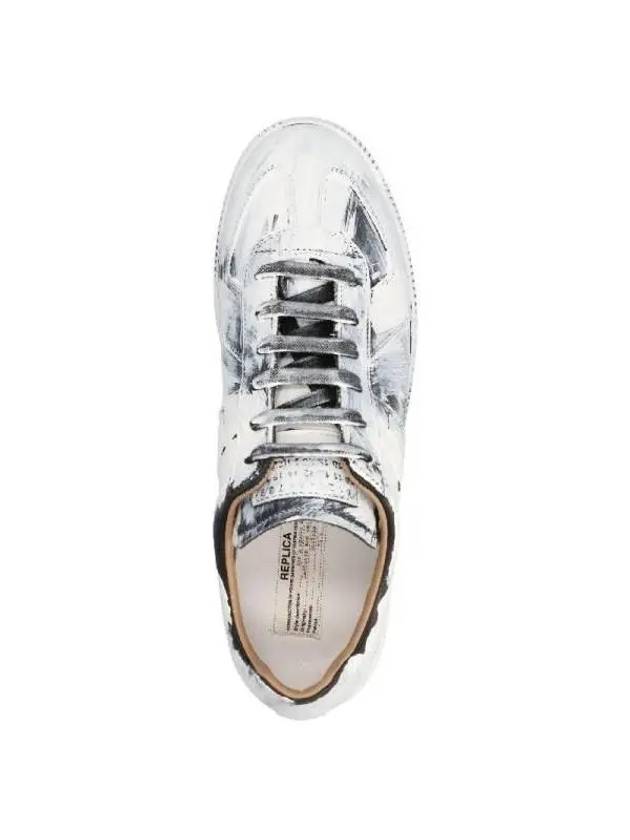 Paint Low Top Sneakers White - MAISON MARGIELA - BALAAN 4