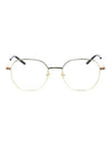 Eyewear Metal Geometric Glasses Gold - GUCCI - BALAAN 1