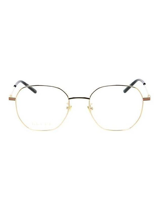 Eyewear Metal Geometric Glasses Gold - GUCCI - BALAAN 1