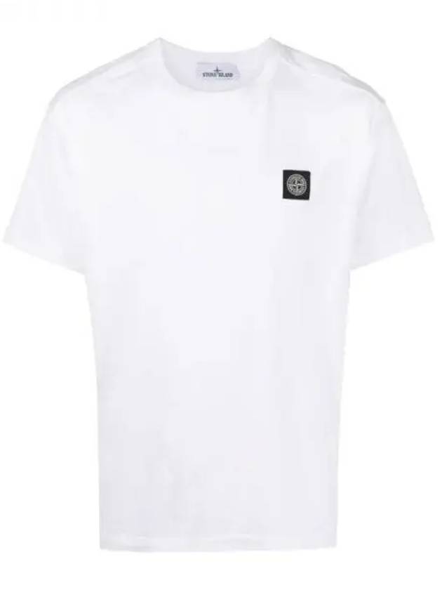 Compass logo patch t shirt 271855 - STONE ISLAND - BALAAN 1