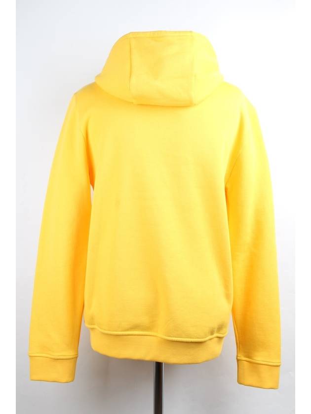 Leather Horse Hoodie Yellow M - HERMES - BALAAN 3