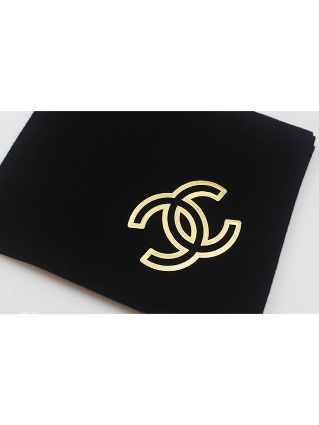 CC logo cashmere muffler - CHANEL - BALAAN 4