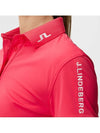 Tour Tech Short Sleeve PK Shirt Azalea - J.LINDEBERG - BALAAN 3