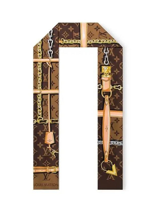 Monogram Confidential Bandeau Scarf Brown - LOUIS VUITTON - BALAAN 2