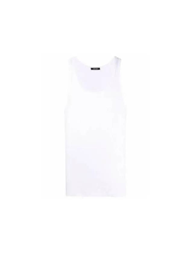 Men's Cotton Modal Blend Sleeveless White - TOM FORD - BALAAN 4