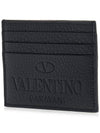 Logo Identity Card Wallet Black - VALENTINO - BALAAN 3