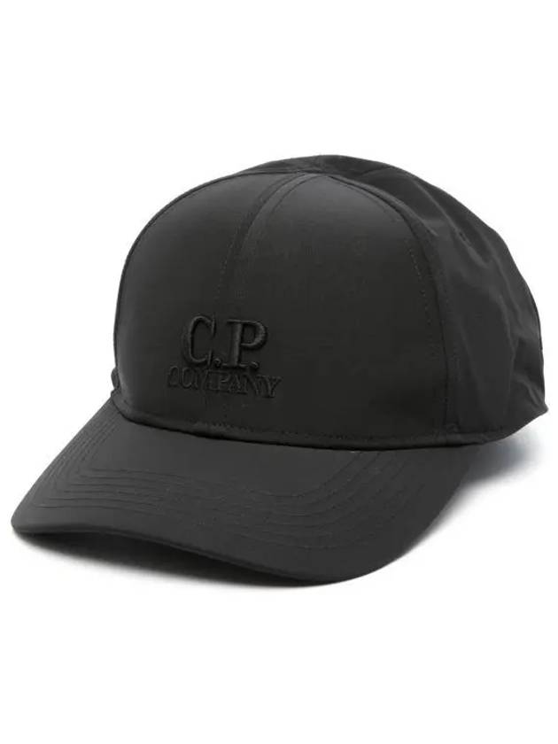 Chrome R Goggle Ball Cap Black - CP COMPANY - BALAAN 2