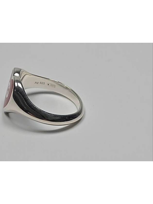 G Interlocking Heart Ring No 8 - GUCCI - BALAAN 4