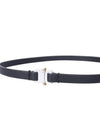 Alix buckle leather mini belt black AAUBT0071LE01 - 1017 ALYX 9SM - BALAAN 2