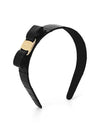 Vara Bow Hairband Black - SALVATORE FERRAGAMO - BALAAN 2