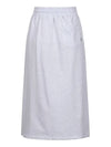 Slit Tape Jersey Skirt MW4MS412 - P_LABEL - BALAAN 4