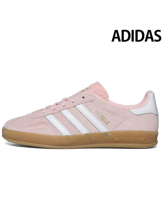 Gazelle Indoor Suede Low Top Sneakers Sandy Pink - ADIDAS - BALAAN 2