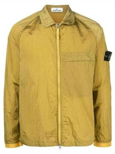 Nylon Metal Overshirt Zip-Up Jacket Yellow - STONE ISLAND - BALAAN 2