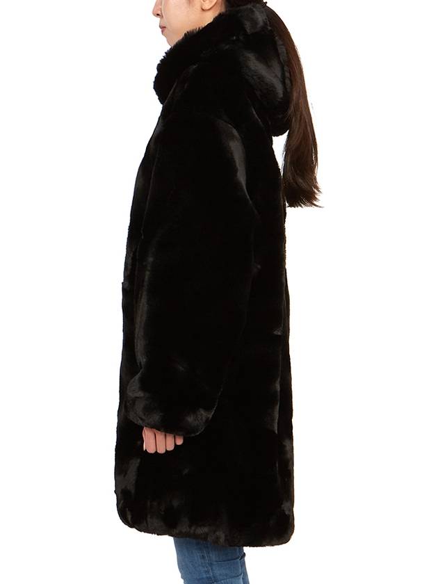 State Bunny Fur Jacket Black - MOOSE KNUCKLES - BALAAN 7