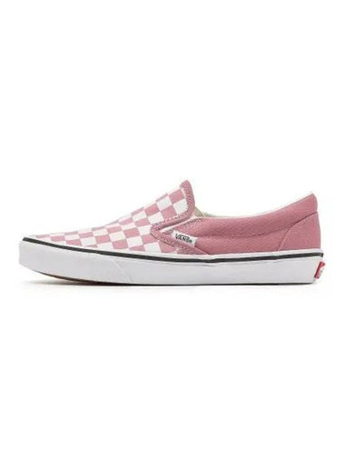 Classic Checkerboard Slip-Ons Pink - VANS - BALAAN 1