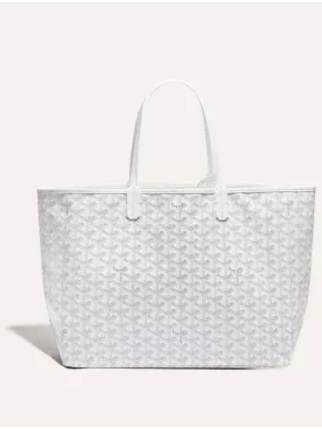 Saint Louis PM Tote Bag White - GOYARD - BALAAN 3